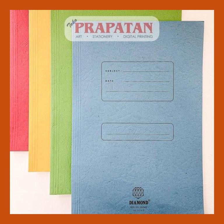 

[ PERALATAN LUKIS / GAMBAR ] MAP KERTAS DIAMOND FOLIO CLIP NO 5001 / STOP MAP COD