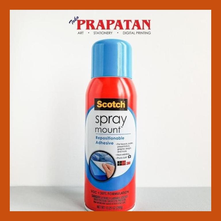 

[ PERALATAN LUKIS / GAMBAR ] SPRAY MOUNT 3M COD