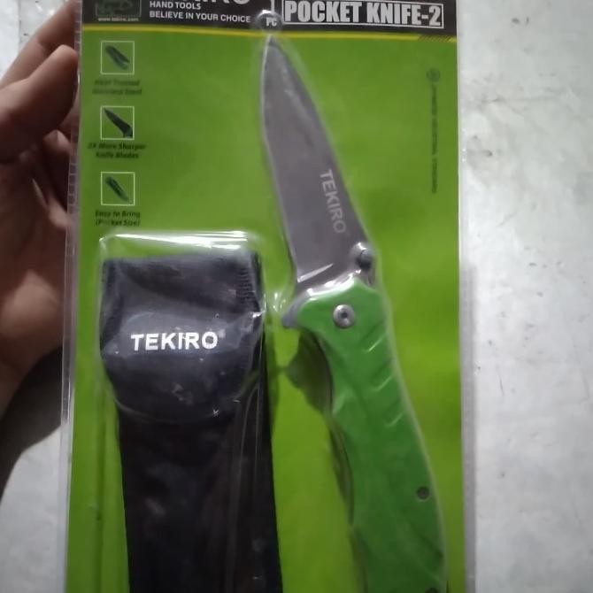 MURAH TEKIRO pisau lipat BESAR 260mm (GT-PK1827) pocket knife-2 ORIGINAL