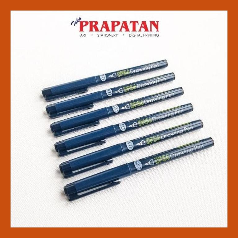

[ PERALATAN LUKIS / GAMBAR ] SIMBALION DRAWING PEN DP54 0.005-0.8 PACKING AMAN