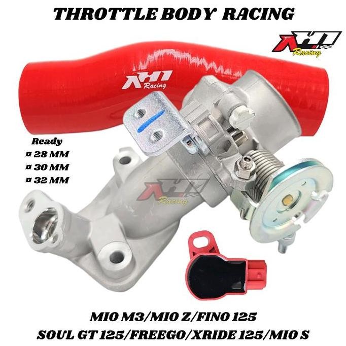 Tuas Gas Throttle Body Tb Mio M3 Mio Z Fino 125 Soul Gt 125 Xride 125 Freego Xride 125 Mio S 125 Cc 