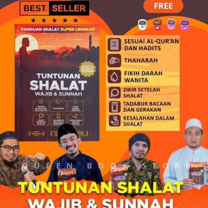 TERMURAH - Buku Panduan Tuntunan Sholat Wajib dan Sunah Lengkap Dzikir Doa Setelah Shalat