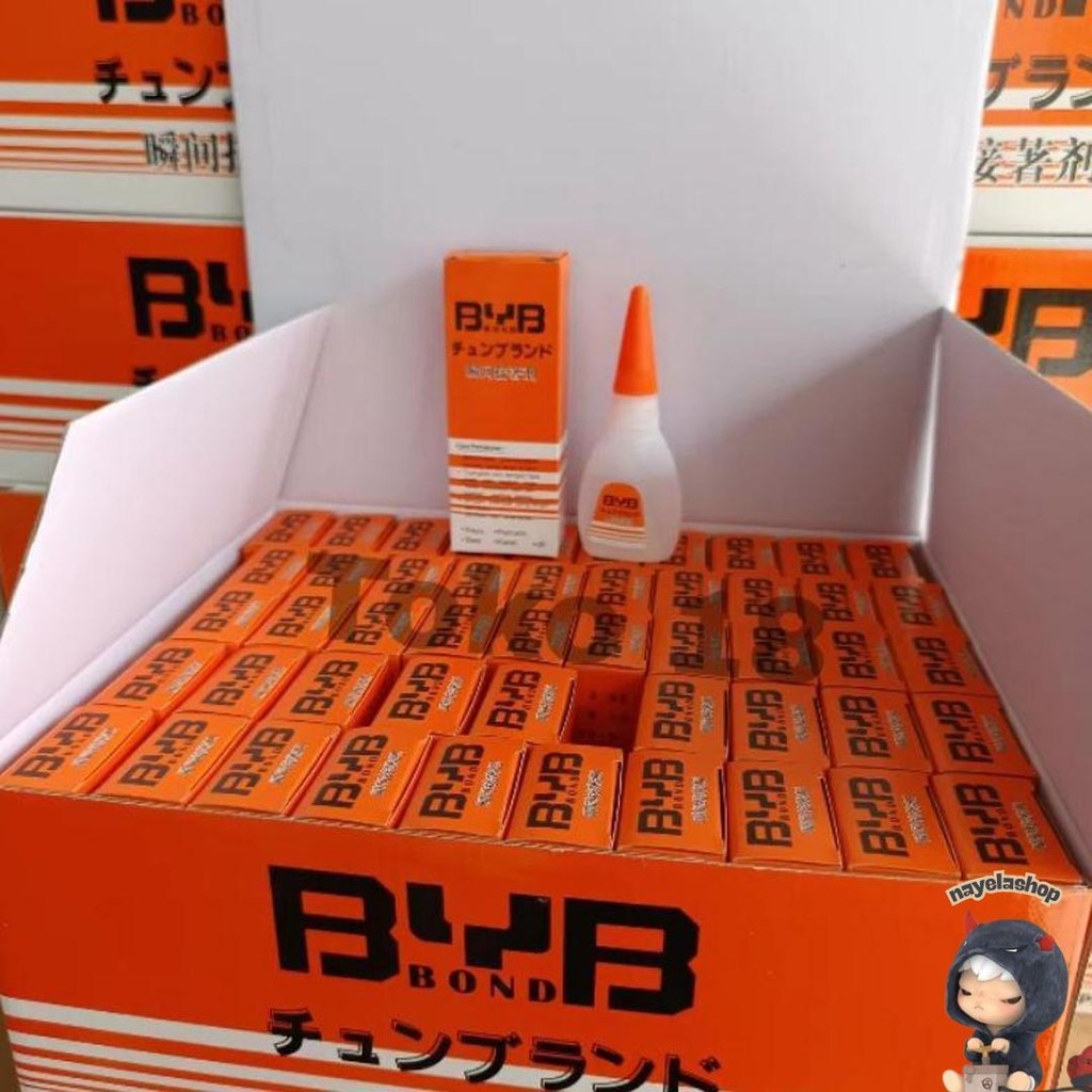 

6 & 12 Pcs Lem Korea Byb Bond Murah