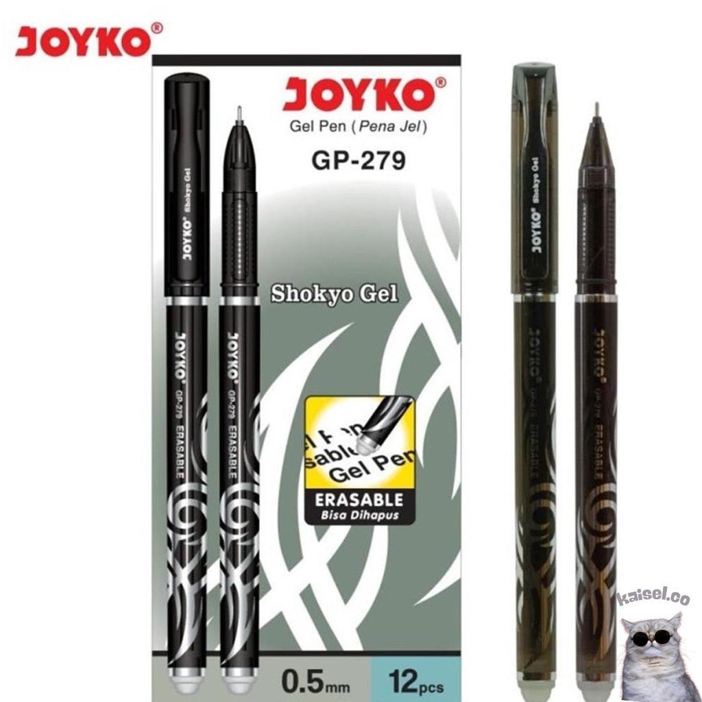 

[Davis]Joyko Erasable Gel Pen Gp-279 (12 Pcs) Diskon