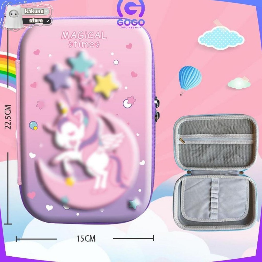 

Gogo-A82 Kotak Pensil 3D Karakter Kartun Lucu / Tempat Pensil Anak Sekolah / Kotak Pensil Besar Pencil Case Cartoon / Tempat Pinsil Kotak Besar Alat Tulis Import Murah