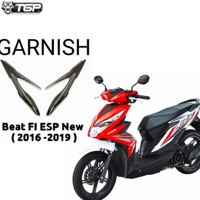 GARNISH LAMPU DEPAN BEAT FI ESP 2016-2019 CW BEAT STREET BLACK ROME TGP