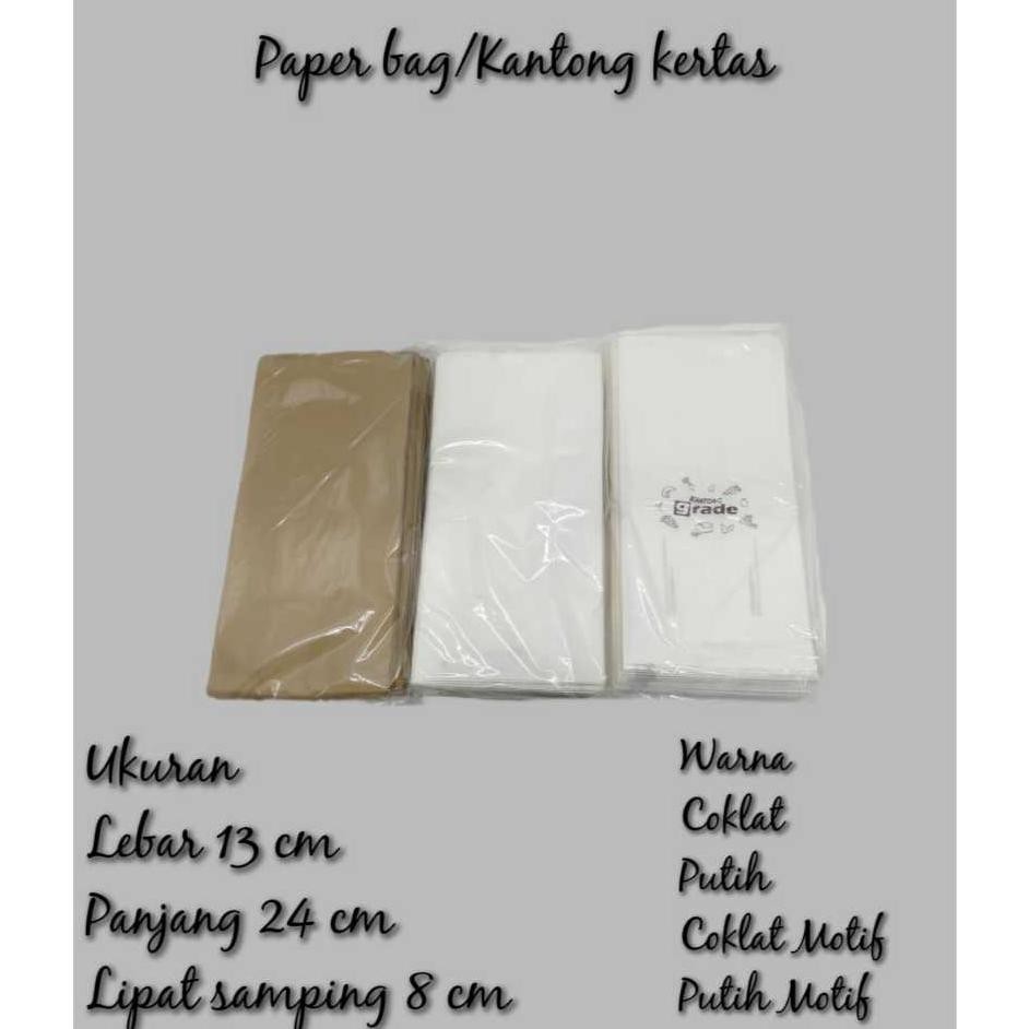 

Ii 100 R Bag Antong Erta Putih Motif 13824 Terlari Colat Polo