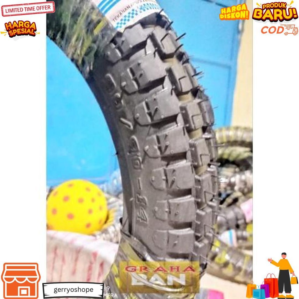 Ban Motor Metic Trail 90/90-14 Ban Tril Ring 14 Ban Tril Metic Honda Beat Vario Mio Fino Spacy Spin 