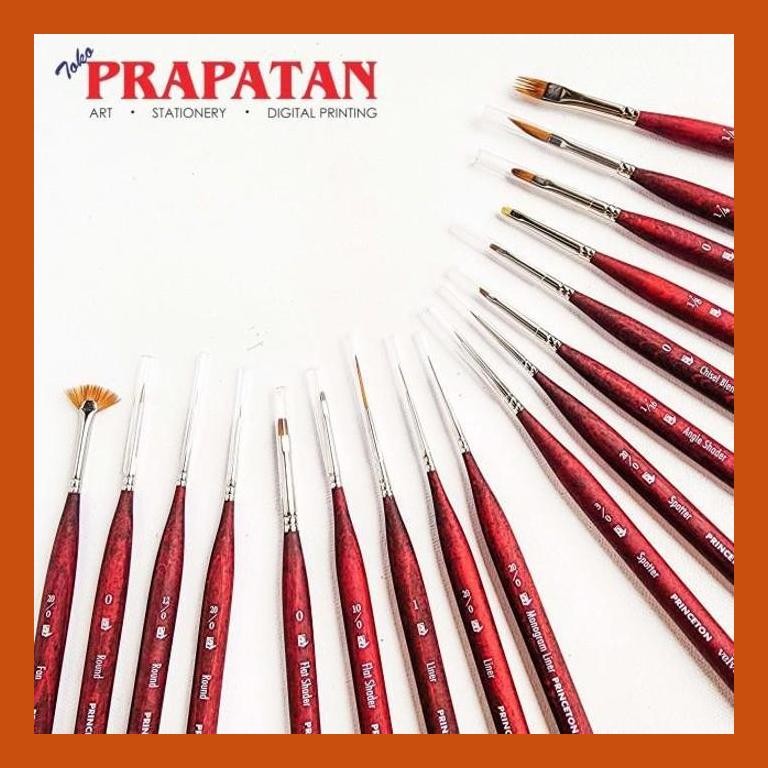 

[ PERALATAN LUKIS / GAMBAR ] KUAS LUKIS PRINCETON MINI VELVETOUCH MIXED MEDIA BRUSH SERIES 3950 GOOD QUALITY