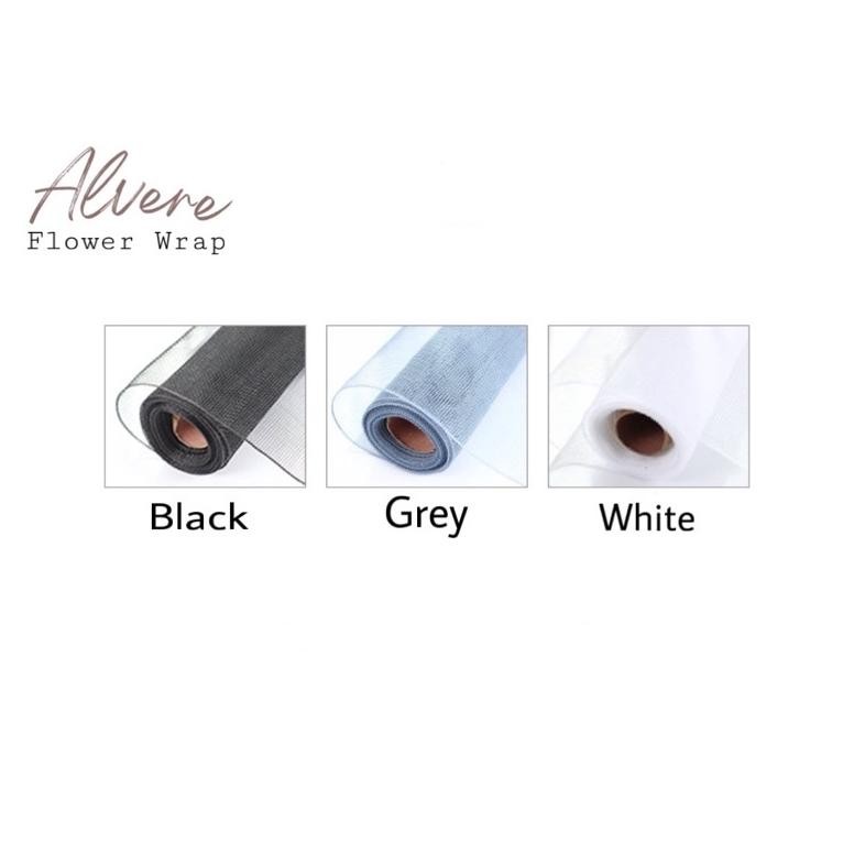 

BISA COD Polynet Flower Wrapping Mesh Roll Tile Jaring Buket Bunga Korea wes-24