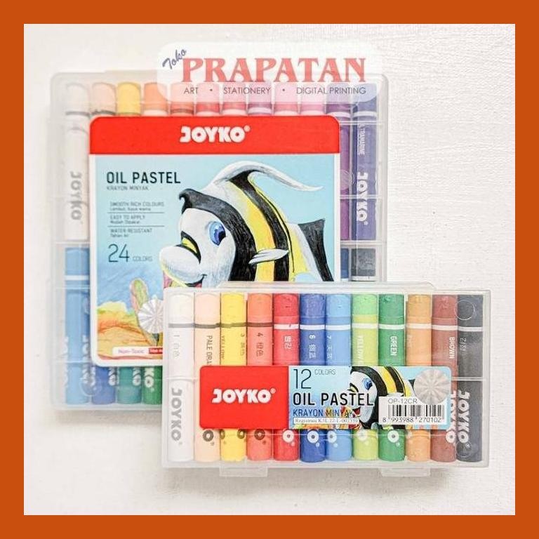 

[ PERALATAN LUKIS / GAMBAR ] JOYKO OIL PASTEL OP-CR | CRAYON MINYAK COD