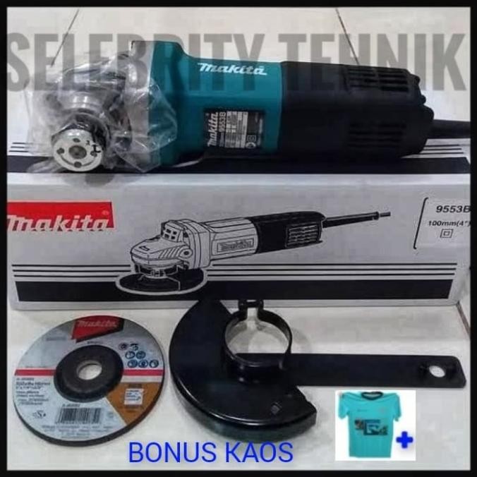 Mesin Gerinda Tangan Makita 4" Makita 9553 B Original Dan Terpercaya