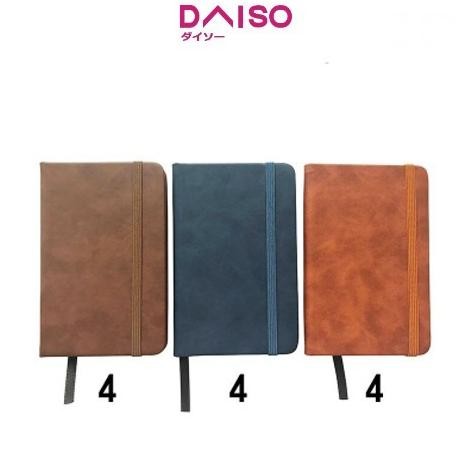 

Daiso PU Notebook -Artificial Leather - A6 Size-