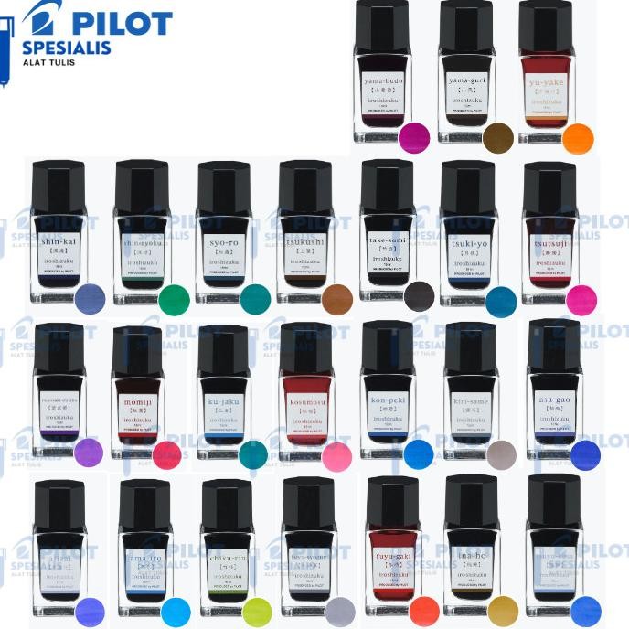 

TERMURAH - PILOT IROSHIZUKU INK / TINTA IROSHIZUKU INK-15-INT Fountain Pen