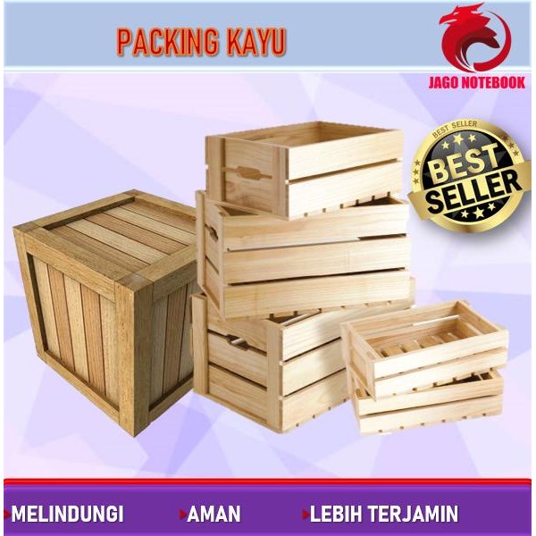 

Packing Kayu Khusus Untuk Perlindungan Pengiriman Laptop New Stok