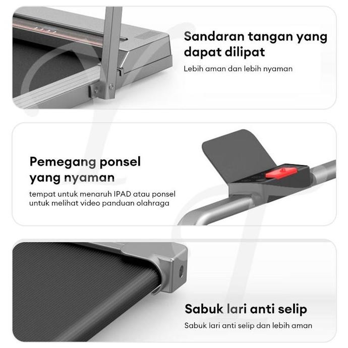 MY-HIZHOKA Treadmill Walking Pad walking pad treadmill lipat treadmill portable Elektrik treadmill a