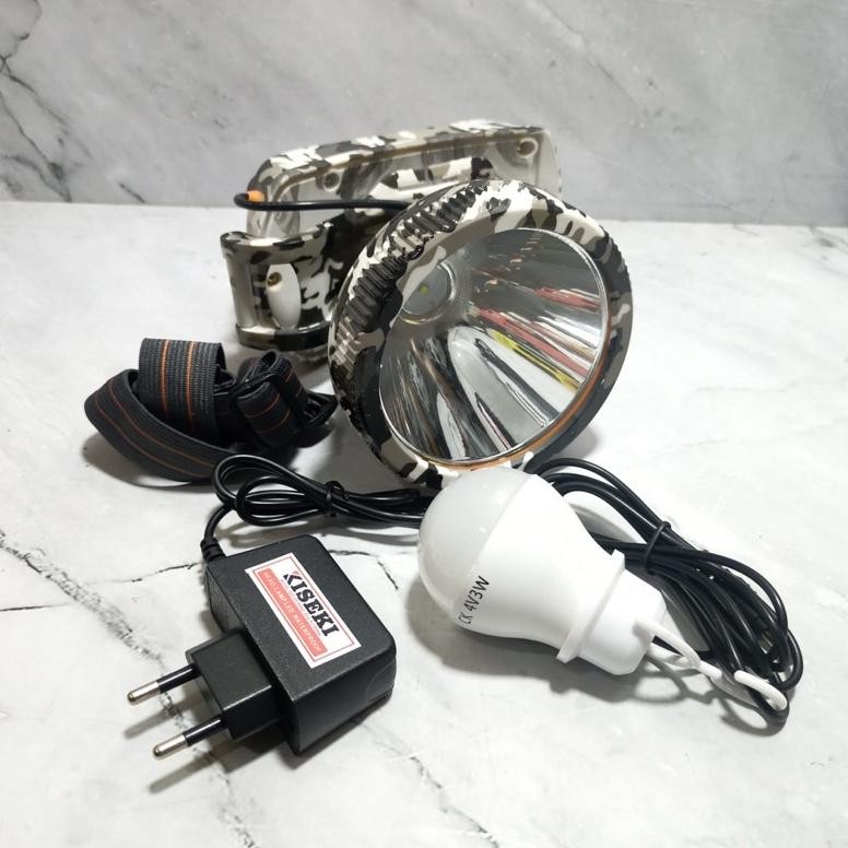 gha-65 KISEKI CK-998 Senter Kepala Original Kiseki CK 998 5000mah Tahan 12 Jam Murah