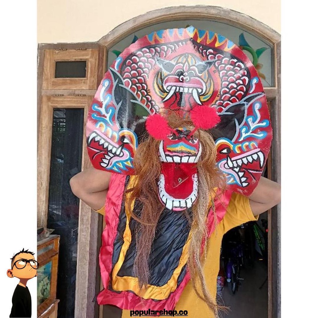 Barongan Telon . Barongan Murah. Barongan Anak Murah. Barongan Anak.Barongan Devil Anak / Barongan D