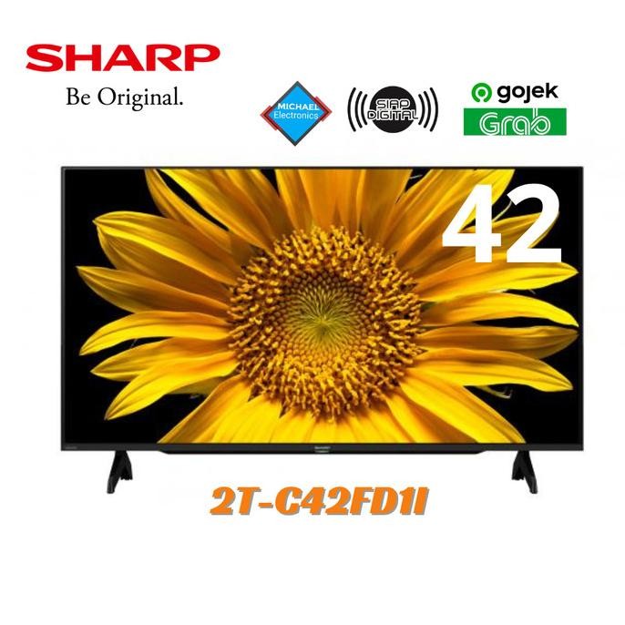 BEBAS ONGKIR - SHARP LED TV DIGITAL 42INCH 2T-C42DD1I