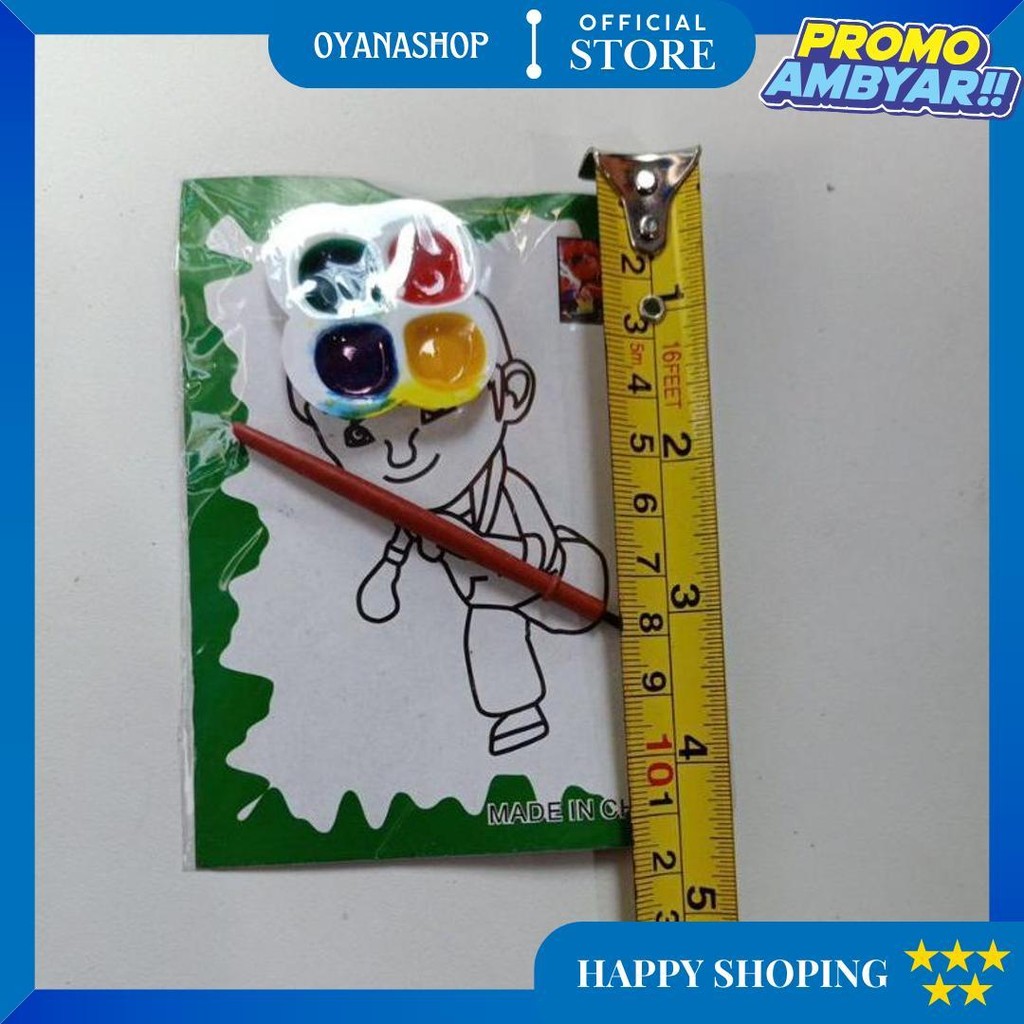 

20 Pcs Mewarnai Cat Air Kecil D Ramadhan Sale