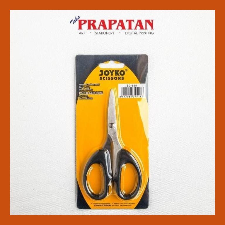 

[ PERALATAN LUKIS / GAMBAR ] SCISSORS / GUNTING JOYKO KECIL SC-828 PACKING AMAN