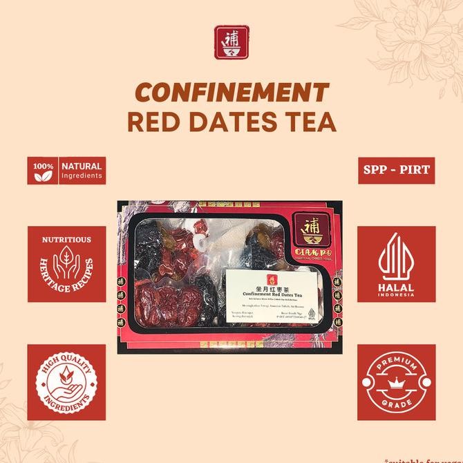 

NEW Ciakpo Confinement Red Dates Tea 14 Days