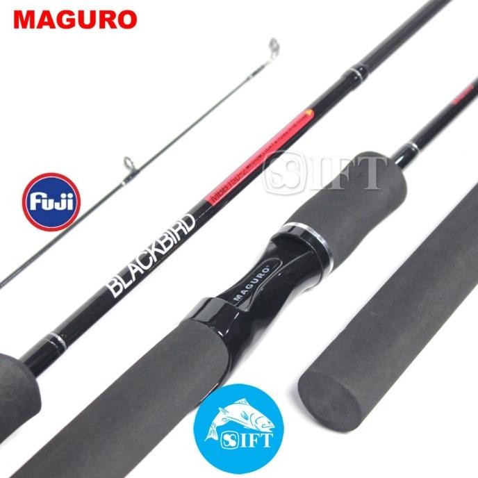 Joran Maguro Blackbird 120 135 150 165 180 Fuji | Pancing Spinning