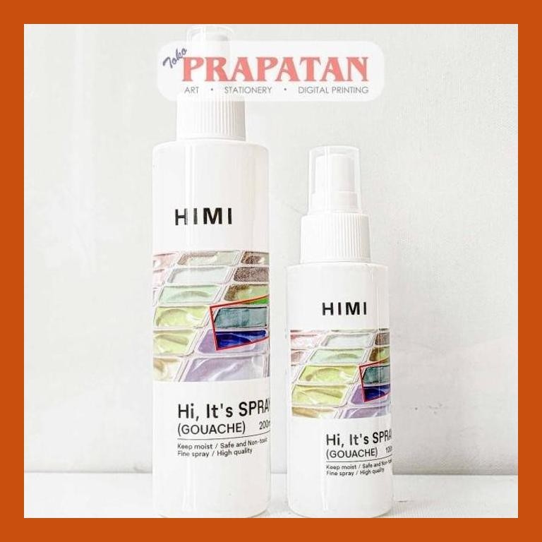 

[ PERALATAN LUKIS / GAMBAR ] MIYA HIMI MOISTURIZED GOUACHE SPRAY 200ML PACKING AMAN