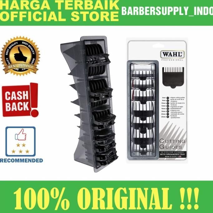 SEPATU CLIPPER WAHL NO 1 - 8 REGULER HITAM FREE WADAH WAHL GUARD