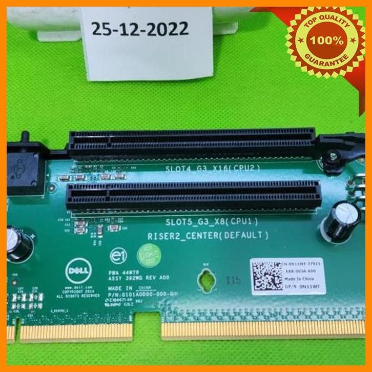 [snc] dell 0n11wf poweredge r730 riser card