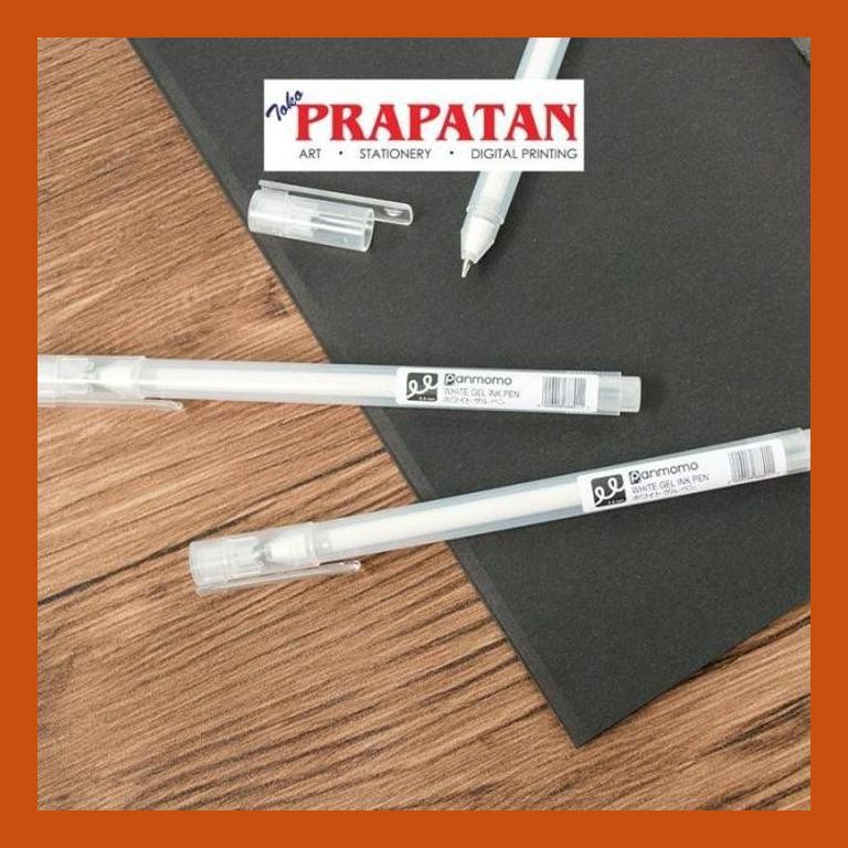 

[ PERALATAN LUKIS / GAMBAR ] PANMOMO WHITE GEL INK PEN SIAP KIRIM