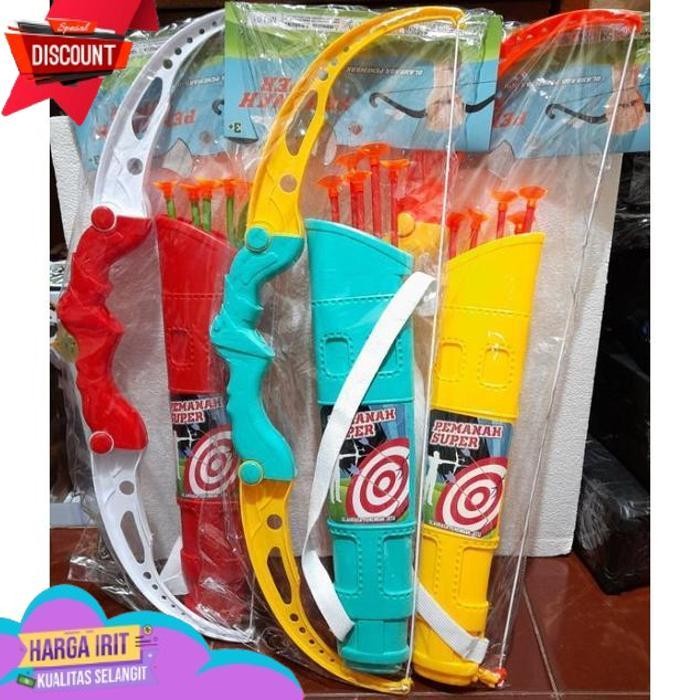TODAY MAINAN ANAK TERBARU PANAH SET + TAS BUSUR UKURAN BESAR