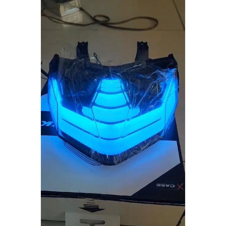 LAMPU STOP BELAKANG VARIO X-CASE STOPLAMP LED MODEL JPA 8 MODE SEN RUNNING VARIO 150 VARIO 125 NEW