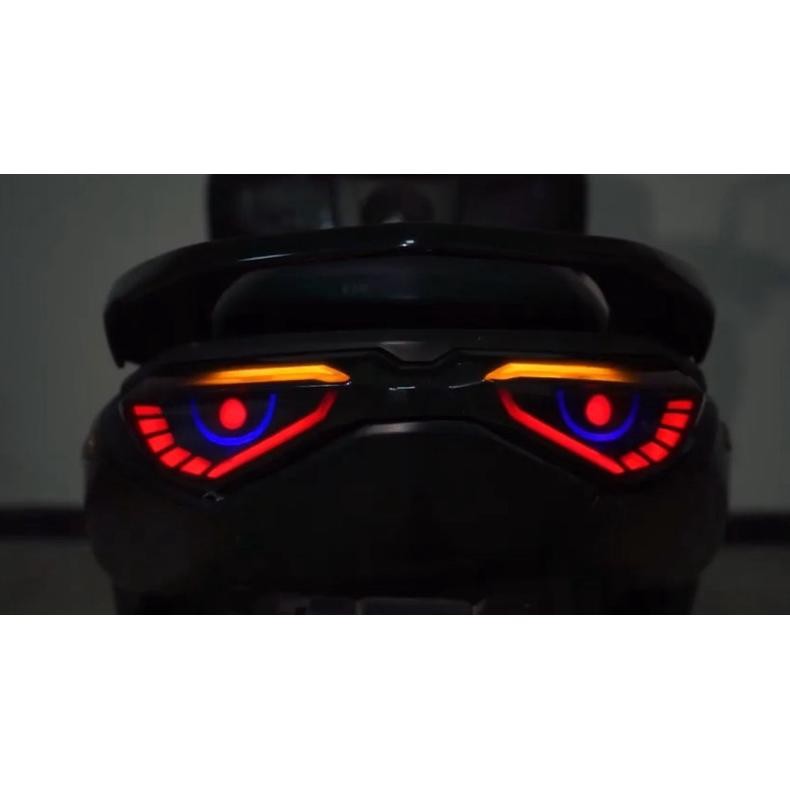 LAMPU STOP NMAX NEW X-CASE STOPLAMP NMAX NEW RUNNING NMAX NEW 2020-2024