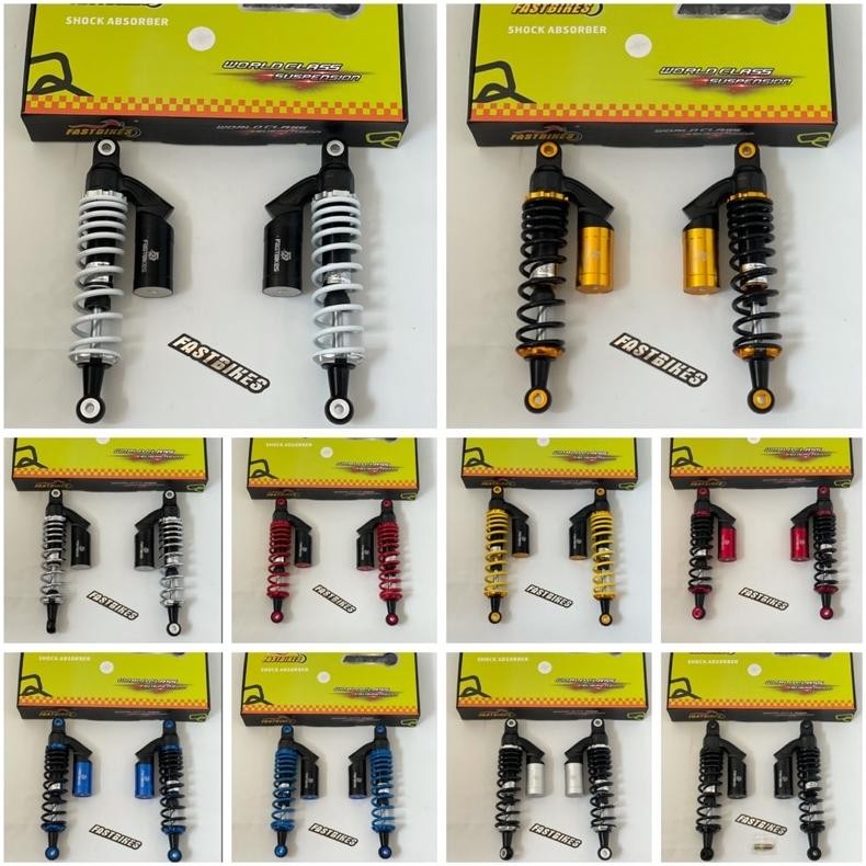 SHOCKBREAKER TABUNG ATAS COPY RCB FAST BIKES BEBEK UK 280MM 320MM 340MM RX KING MEGAPRO TIGER C70 JU