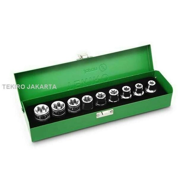 Mata Sok Bintang Set 9 Pcs TEKIRO ' Kunci Sok Belimbing Set TEKIRO