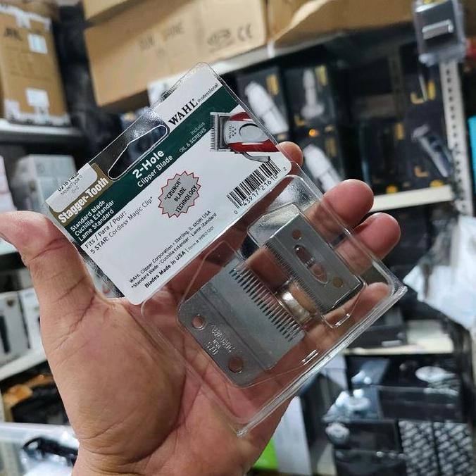 NEW Mata Pisau BLADE WAHL MAGIC CLIP Senior Legend Super Taper CORDLESS ORIGINAL Cukur Merah