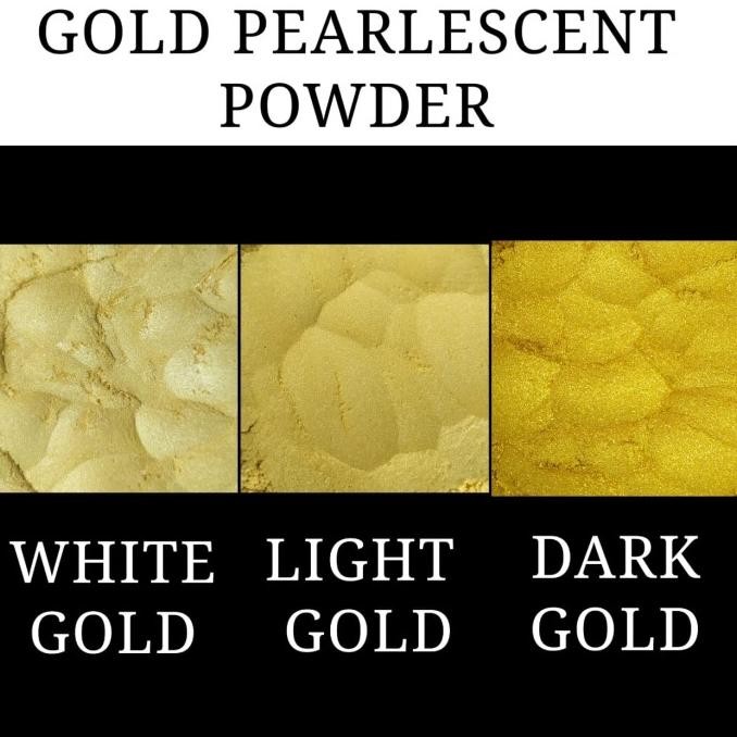 

CO BUBUK GOLD POWDER PEARLESCENT PIGMEN POWDER PEWARNA METALIK 1KG