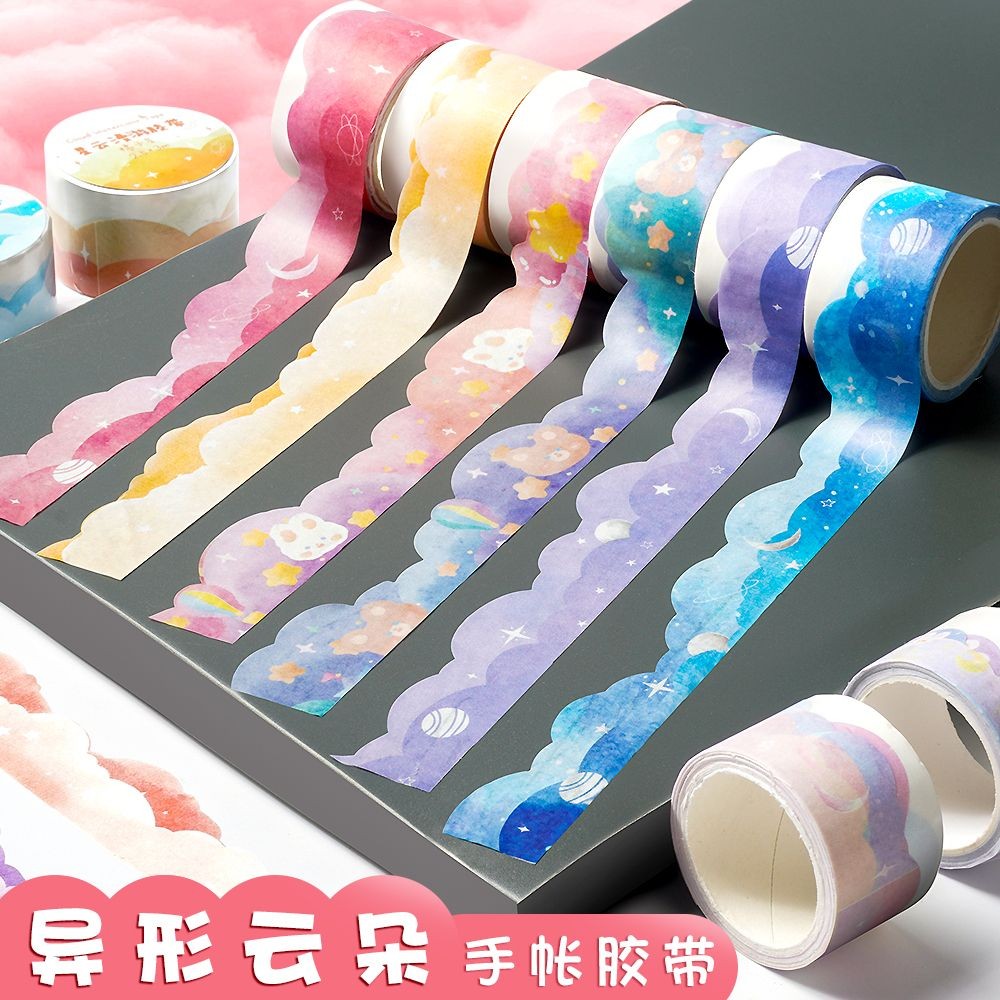 

Stiker Tepi Pita Jurnal Lucu Bahan Washi Dekoratif Girly