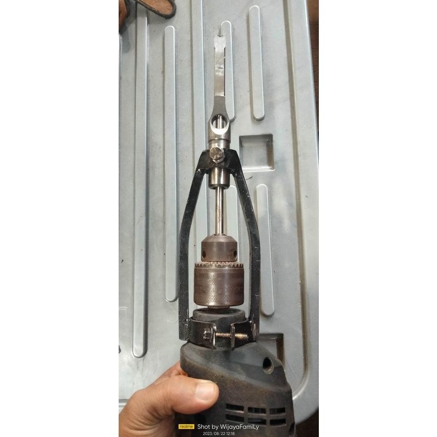 gfd-12 [Terlaris]Dudukan Bor Bobok Kayu Adaptor Bor Bobok Kayu Bor Manual Bor Kayu Mata Bor Lubang K
