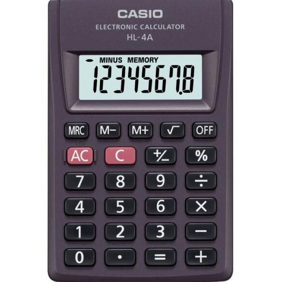 

TERLARIS!! CASIO HL-4A - Kalkulator Saku Premium