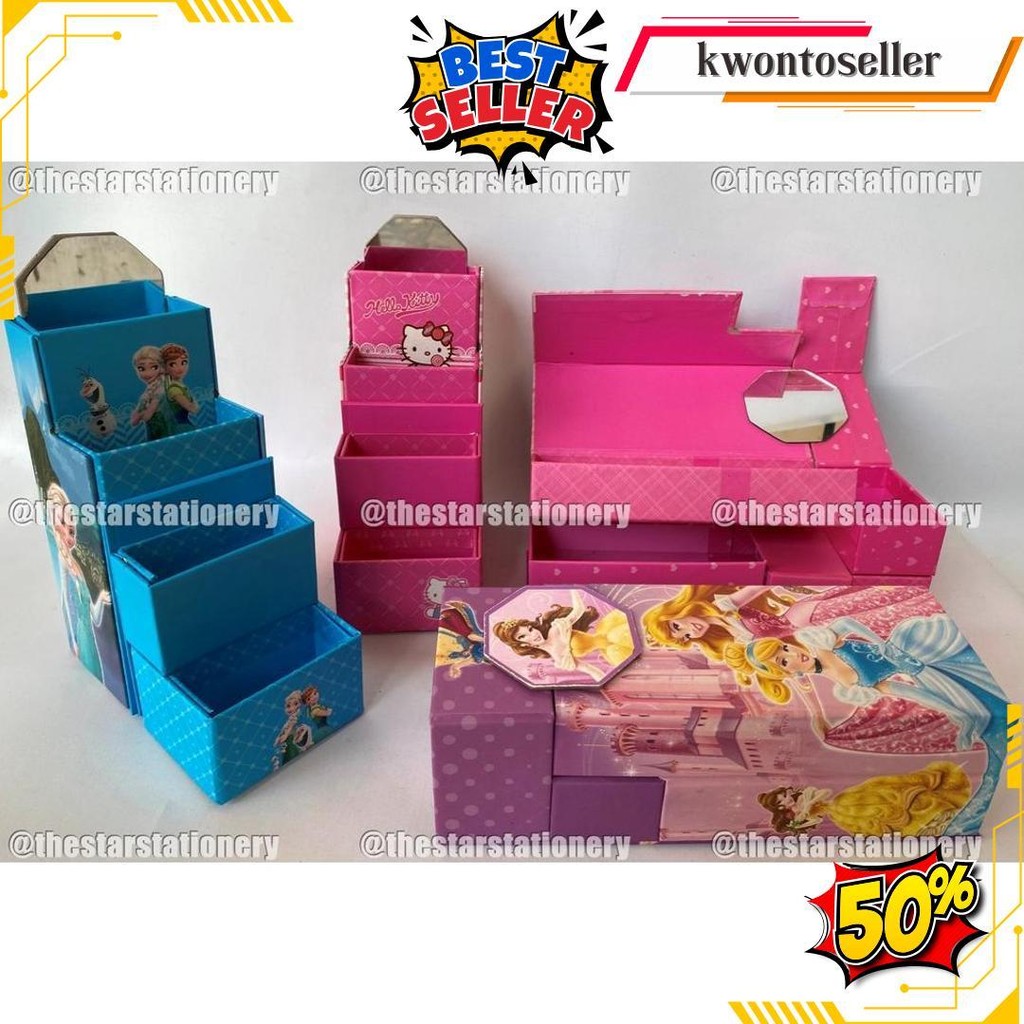 

(1 Biji) Gabungan Kotak Pensil Karton Magnet Lipat Kax690-5 Bx-1605 / Tempat Pensil Karton 21*8*7 Cm Gratis Ongkir