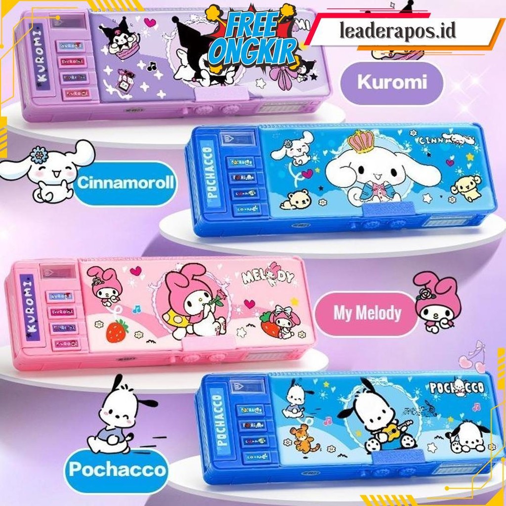 

-Tempat Pensil Multifungsi Kuromi, Tempat Pensil Kunci Kata Sandi Anak Perempuan, Tempat Pensil Sanrio Anak Perempuan, Tempat Pensil Anak Perempuan Baru 2024 Kapasitas Besar, Tas Alat Tulis Siswa Sekolah Dasar Siap Kirim