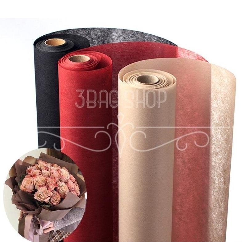 

SPECIAL Flower Wrapping Basic Spunbond Premium/ Kertas Tissue Polos / Pembungkus Kado / Wrapping Kit /Pembungkus Bunga / Handycraft / Souvenir / (1 roll) TW39