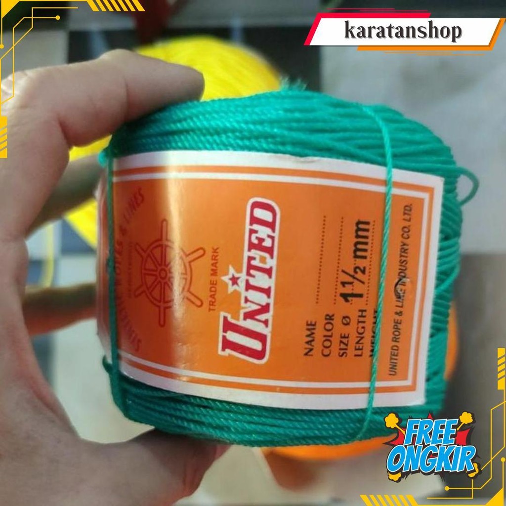 

Tali 1.5Mm United Termurah Tali Tambang Serbaguna Dan Ekonomis Terlaris