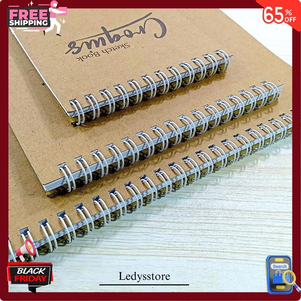 

Sketchbook Hard Cover Croquis A4 / A5 / A6 - Buku Drawing Sketsa Halus 100 Gsm Termurah Banget