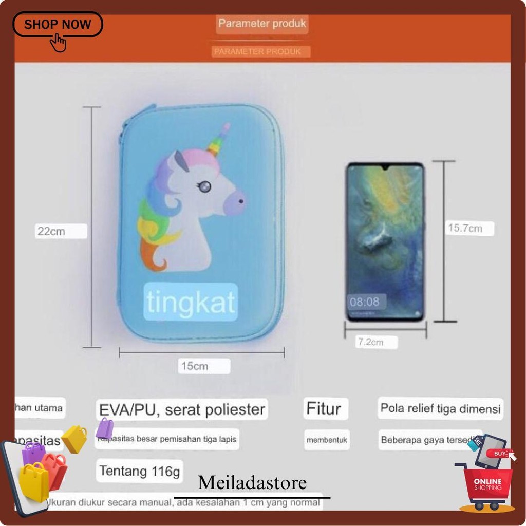 

Kotak Pensil 3D Pencil Case Mirip Smiggle Lookalike Kb Pg Tk Sd Hardtop Organizer Lucu Tepak Alat Tulis Termurah Banget