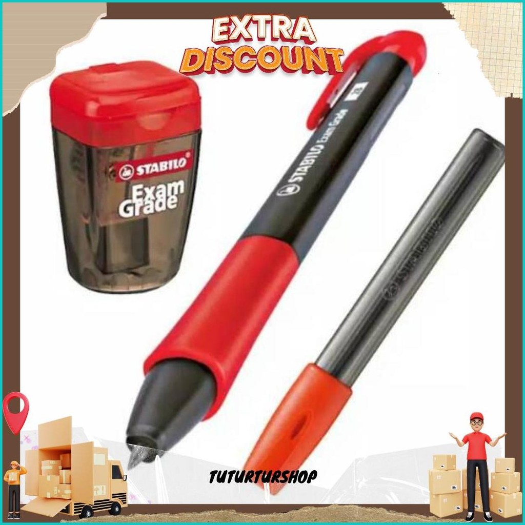 

Paket Stabilo Pensil Mekanik Exam Grade (Pensil, Isi Pensil & Rautan) Siap Kirim