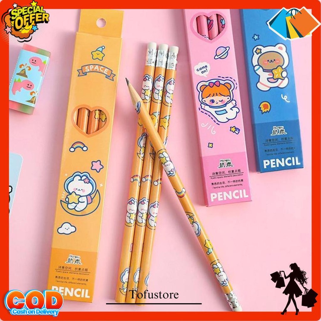 

Atm.Medan Set Pensil Raut / Serut Motif Cartoon Cute Gratis Ongkir