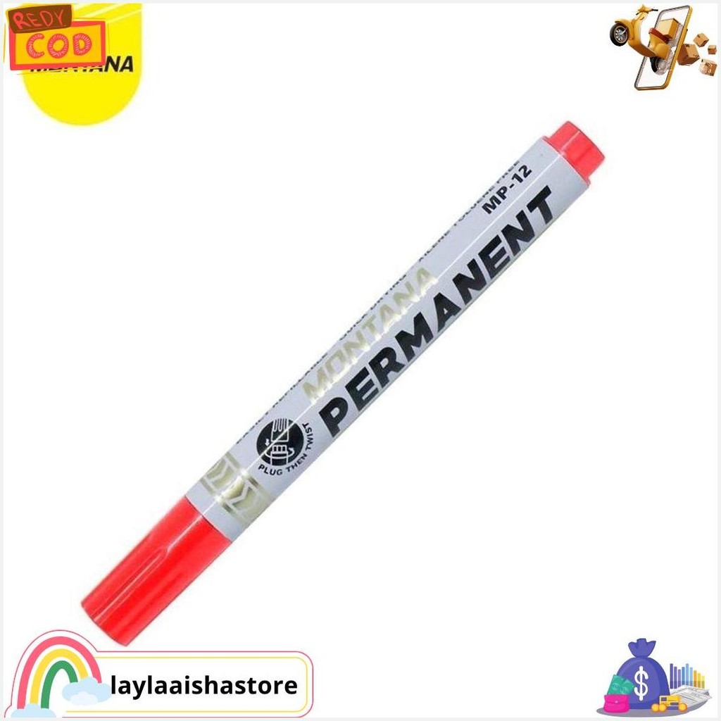 

(1 Lusin) Montana Spidol Permanent (Mp-12) Cod